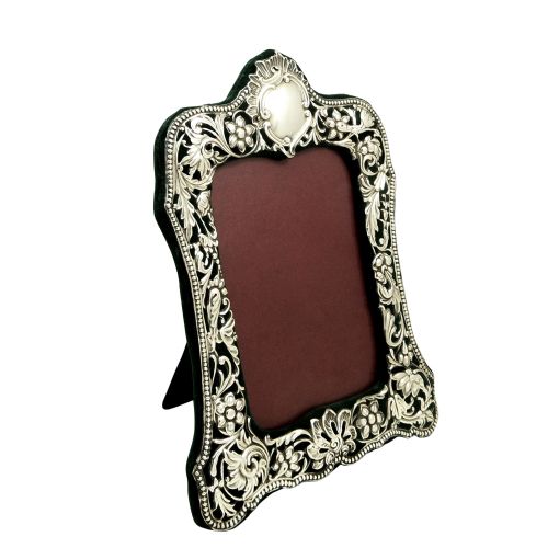 Antique Victorian Sterling Silver 8" Photo Frame 1900