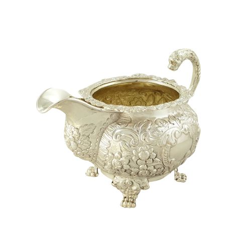 Antique Irish Sterling Silver Jug /Creamer - Dublin 1822