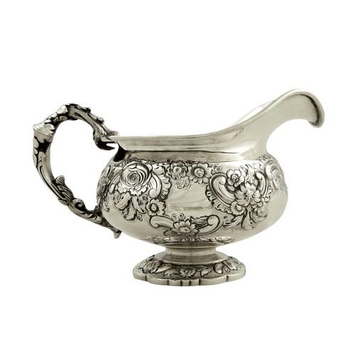 Antique Georgian Sterling Silver Jug 1822