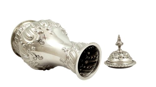 fig 1. Antique Victorian Sterling Silver 8