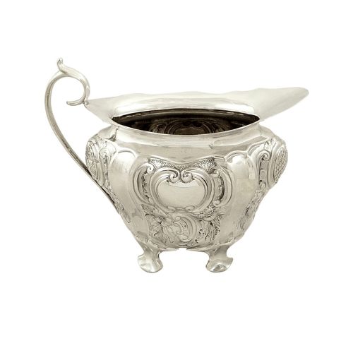 Antique Edwardian Sterling Silver Jug 1904 - Walker & Hall
