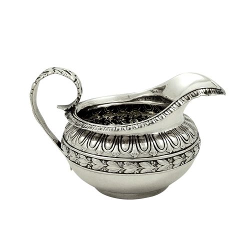 Antique Georgian Sterling Silver Jug / Creamer 1821