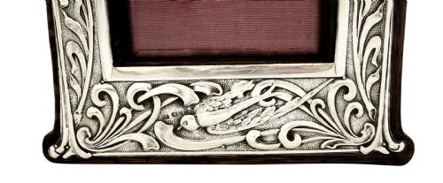 fig 1. Antique Art Nouveau Sterling Silver 9