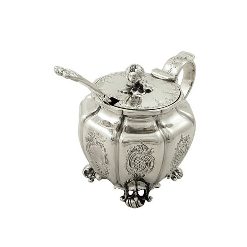 Antique William IV Sterling Silver Mustard - William Bateman II 1835