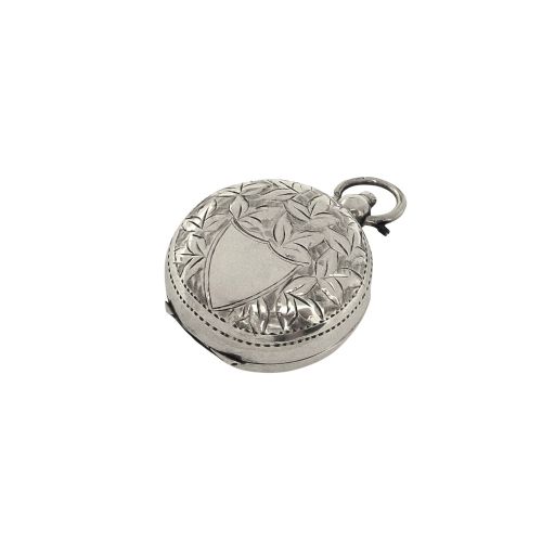 Antique Edwardian Sterling Silver Sovereign Case 1904