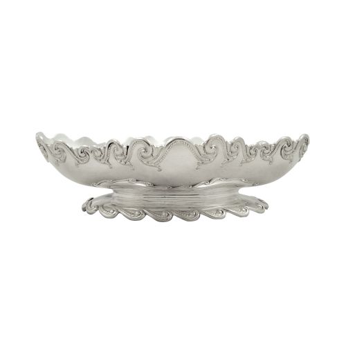 Antique Victorian Sterling Silver 9" Garrards Dish / Bowl 1883