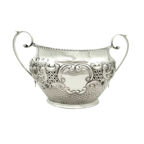 Antique Edwardian Sterling Silver Bowl 1901