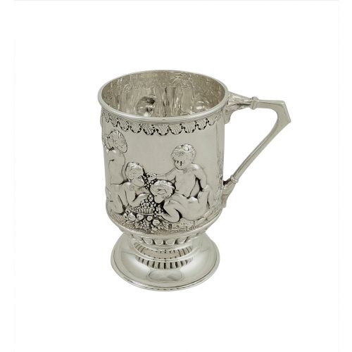Antique Victorian Sterling Silver Christening Mug/tankard - 1899 Mappin & Webb