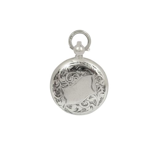 Antique Edwardian Sterling Silver Sovereign Case 1905