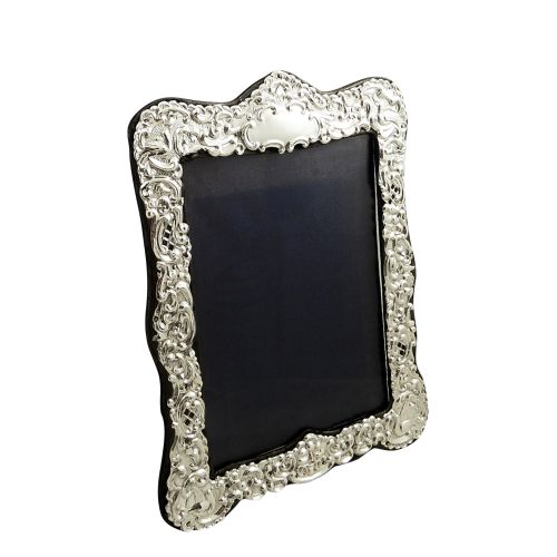Antique Edwardian Sterling Silver 11" 'Bird' Photo Frame 1905