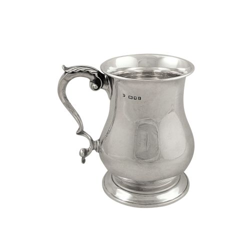 Antique Sterling Silver Pint Mug/tankard 1944