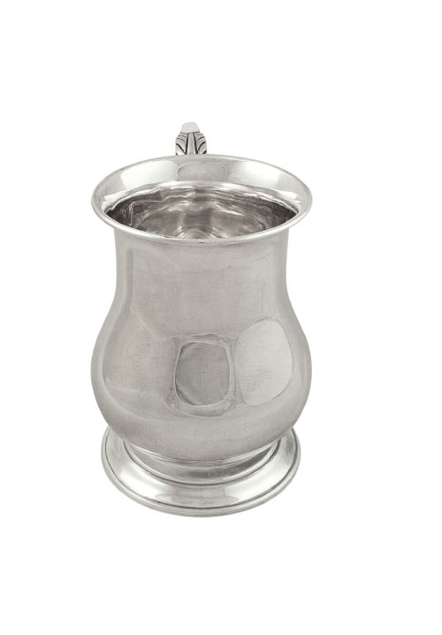 fig 1. Antique Sterling Silver Pint Mug/Tankard 1944