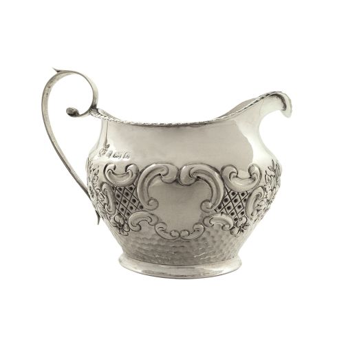 Antique Edwardian Sterling Silver Jug 1901