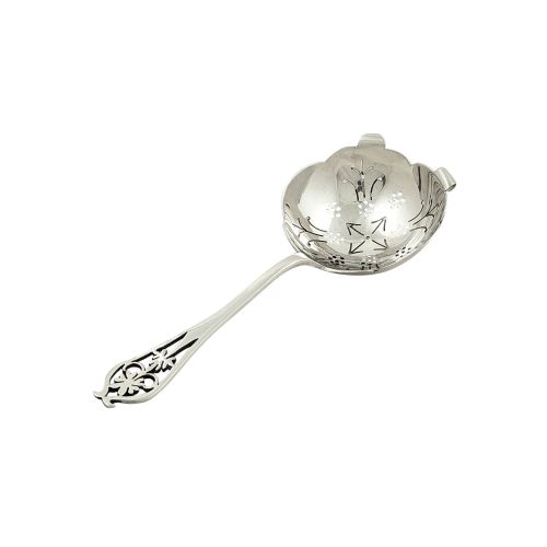 Vintage Sterling Silver Tea Strainer 1952