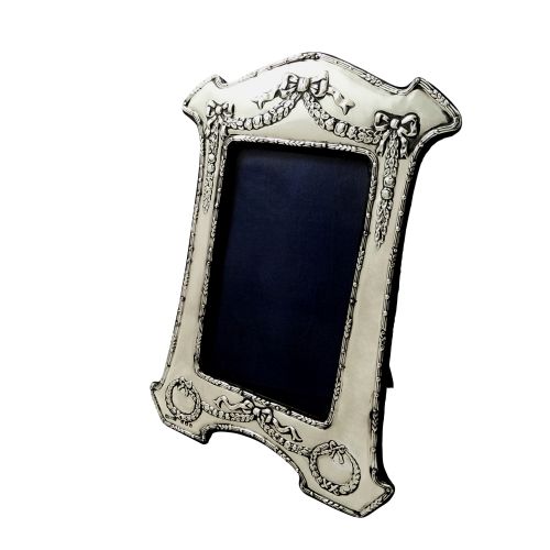 Antique Edwardian Sterling Silver Photo Frame 1907