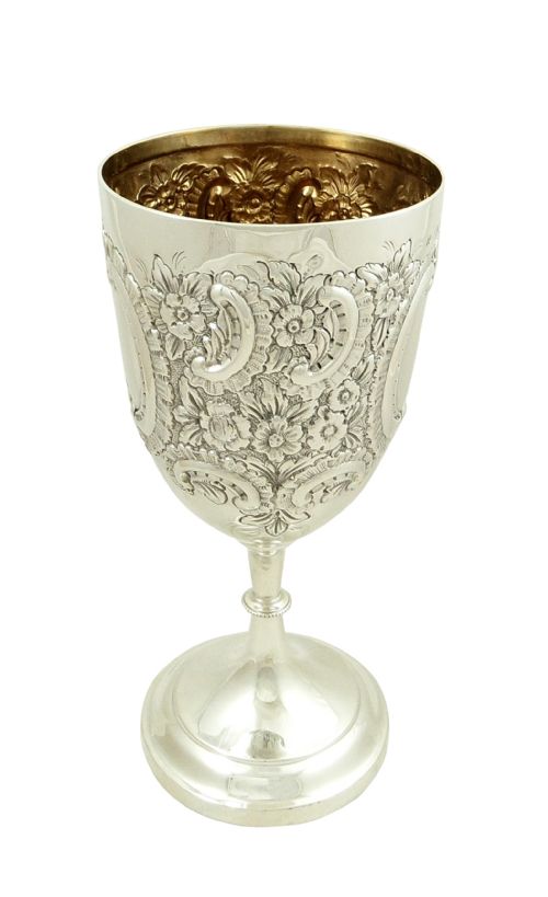 fig 1. Antique Victorian Sterling Silver 9