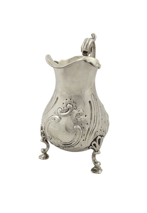 fig 1. Antique Victorian Sterling Silver Jug 1842