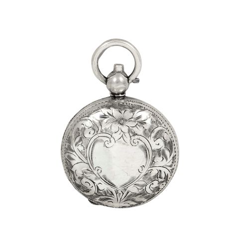 Antique Edwardian Sterling Silver Sovereign Case 1909