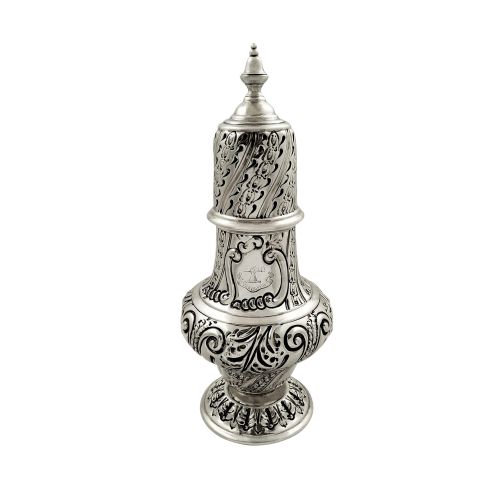 Antique Victorian Sterling Silver Sugar Shaker / Caster 1892