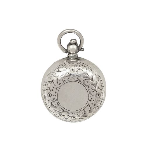 Antique Sterling Silver Sovereign Case 1912