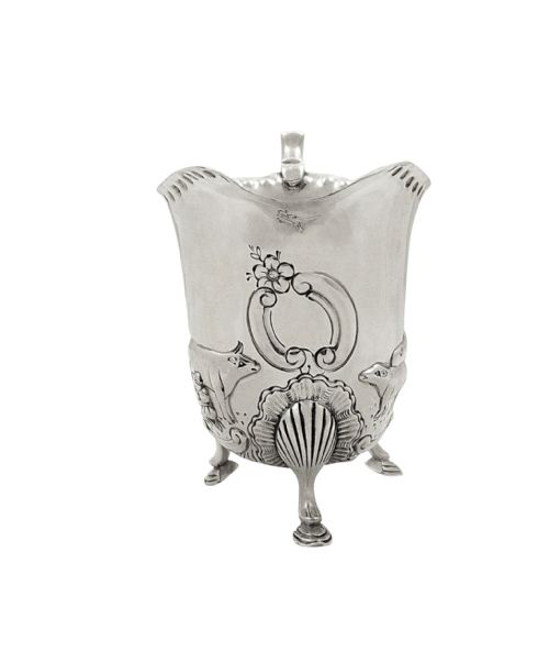 fig 1. Antique Sterling Silver 'Animals' Jug 1914