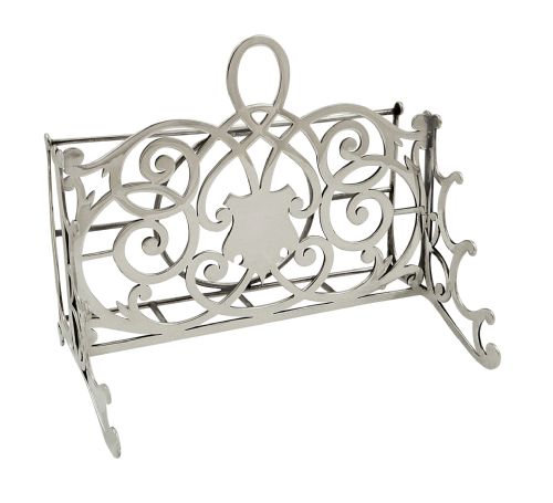 fig 1. Antique Edwardian Sterling Silver Letter Rack 1904