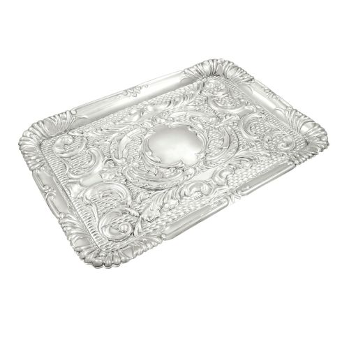 Antique Edwardian Sterling Silver Dressing Tray 1910