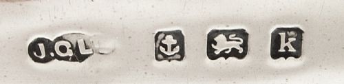 fig 1. Antique Edwardian Sterling Silver 11