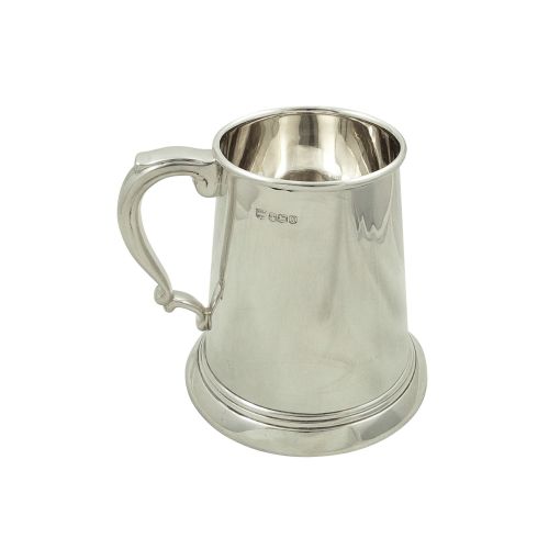 Vintage Sterling Silver Pint Tankard / Mug