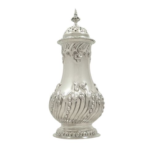 Antique Edwardian Sterling Silver Sugar Shaker / Caster 1905