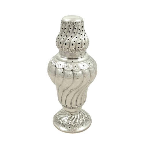 Antique Victorian Sterling Silver Sugar Caster / Shaker 1896