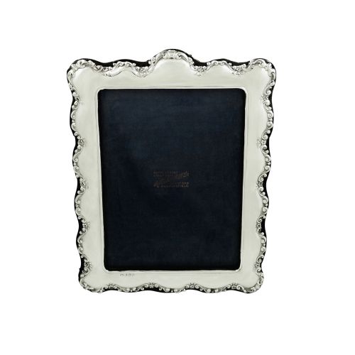 Antique Edwardian Sterling Silver 11" Photo Frame 1908