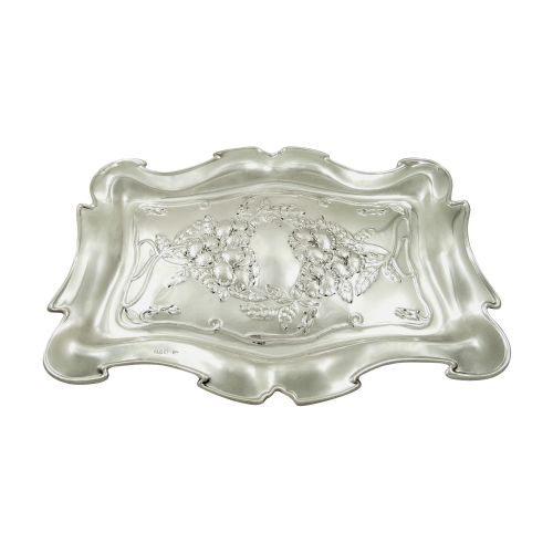 Antique Edwardian Sterling Silver Dressing Tray 1907