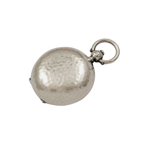 Antique Edwardian Sterling Silver Sovereign Case 1906