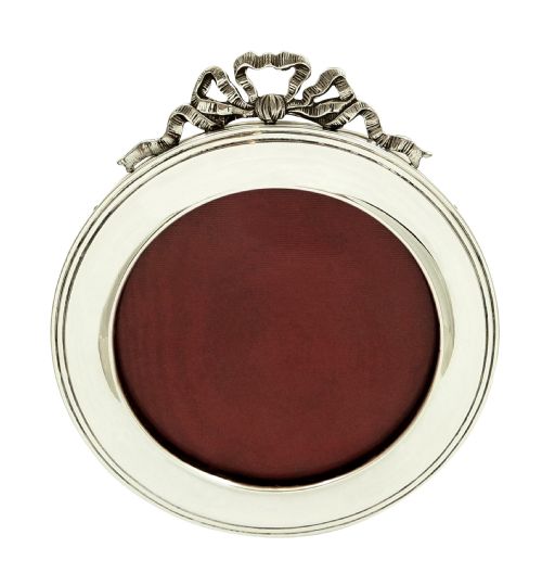 Antique Sterling Silver 'Bow/ribbon' Photo Frame 1921