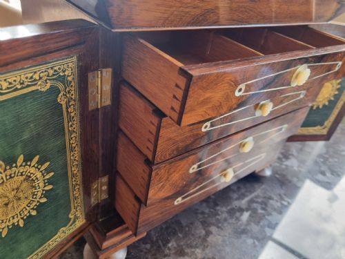 fig 4. Regency rosewood and inlaid table cabinet 14