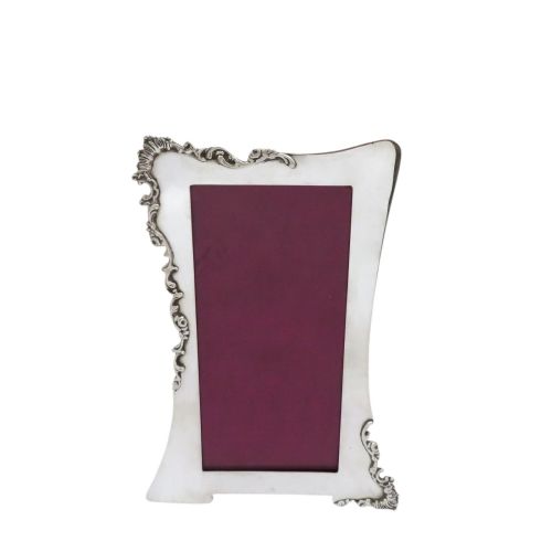 Antique Edwardian Sterling Silver Photo Frame 1906