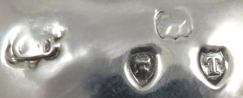 ANTIQUE VICTORIAN STERLING SILVER 9 PHOTO FRAME 1894 OWLS BIRDS DOGS CHERUBS - ADDITIONAL PHOTO 1