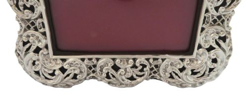 ANTIQUE VICTORIAN STERLING SILVER 8 PHOTO FRAME 1897 - ADDITIONAL PHOTO 7