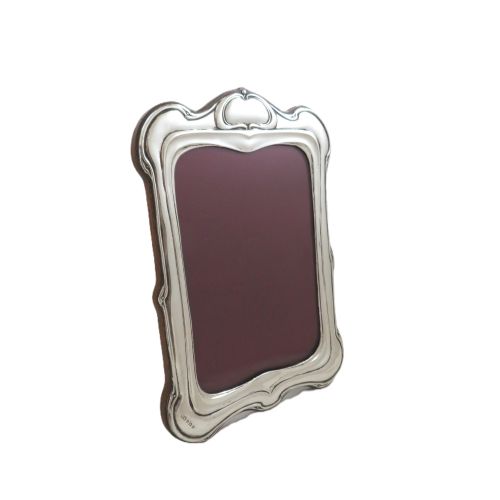 ANTIQUE ART NOUVEAU STERLING SILVER 11 12 PHOTO FRAME 1903