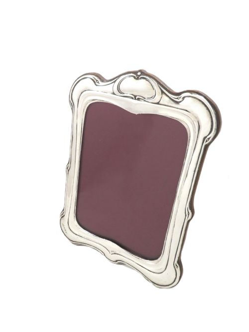 ANTIQUE ART NOUVEAU STERLING SILVER 11 12 PHOTO FRAME 1903 - ADDITIONAL PHOTO 3