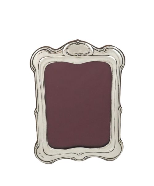 ANTIQUE ART NOUVEAU STERLING SILVER 11 12 PHOTO FRAME 1903 - ADDITIONAL PHOTO 6