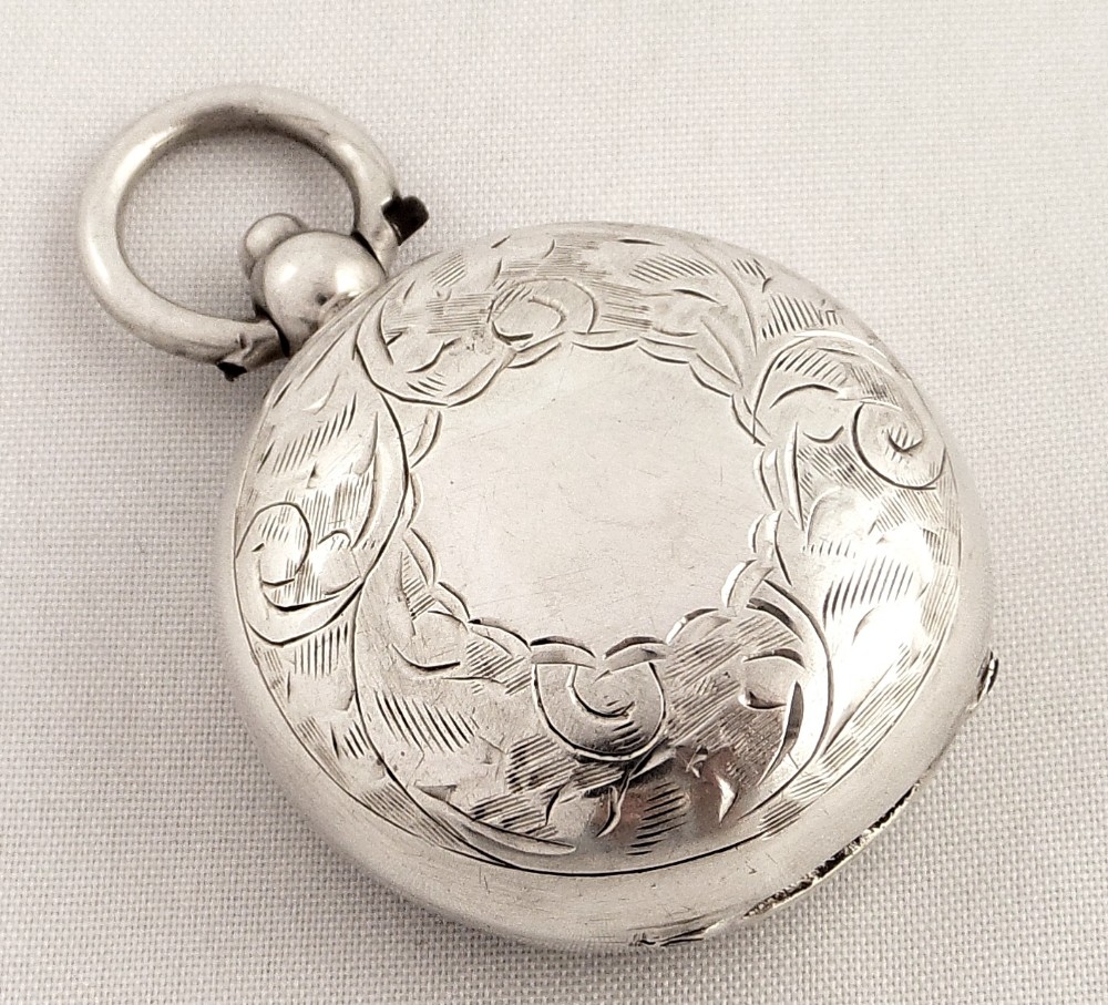Antique Solid Sterling Silver Sovereign Case 1913