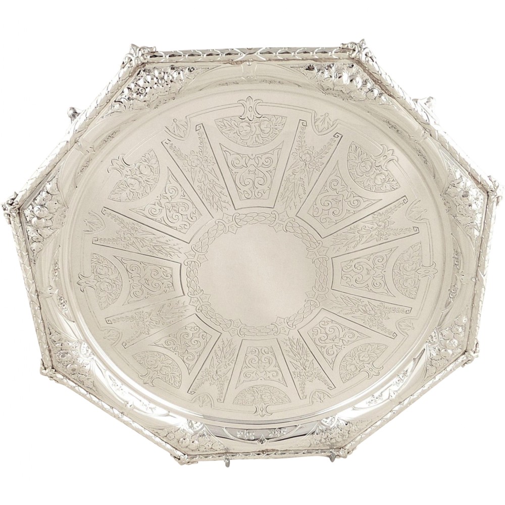 Antique Victorian Hexagonal 12