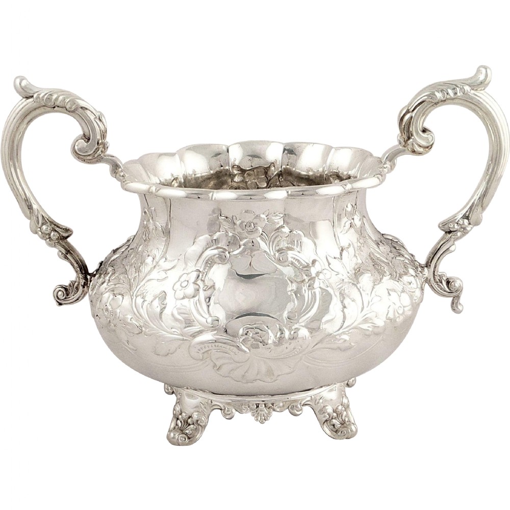 Antique William IV Sterling Silver Bowl - 1835 Angell & Angell