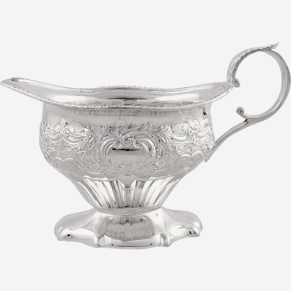 Super Antique Victorian Sterling Silver Jug 1895