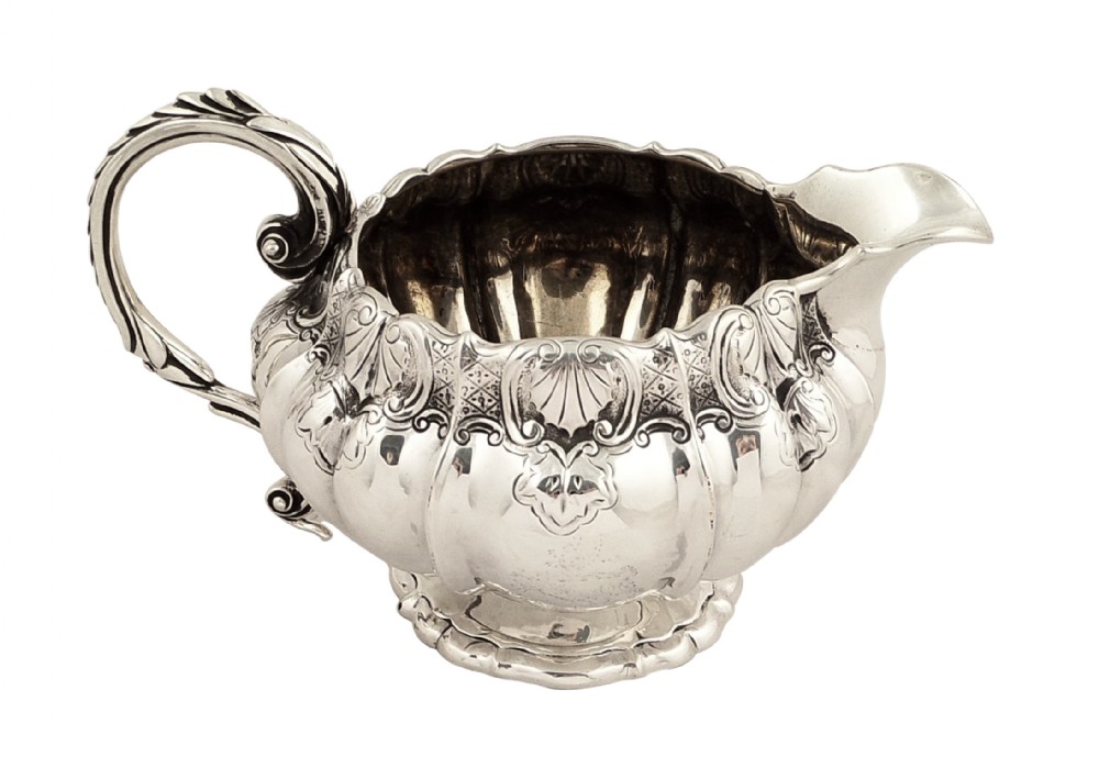 Antique Georgian Sterling Silver Jug 1829