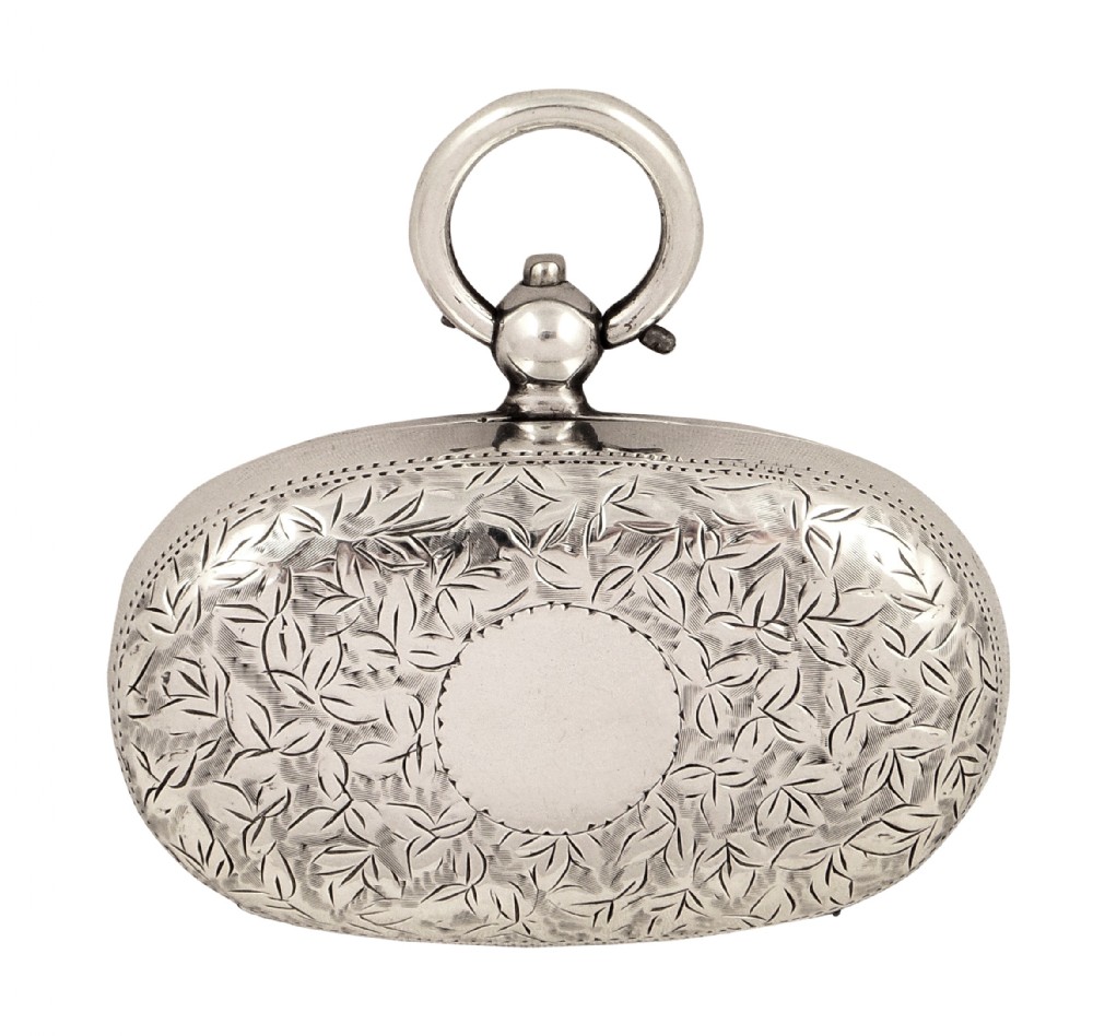 Antique Sterling Silver Double Sovereign Case 1914