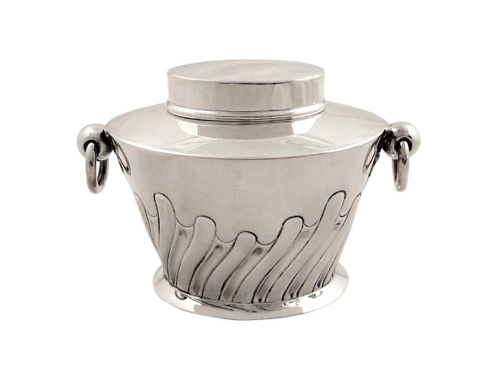 Antique Edwardian Sterling Silver Caddy 1907