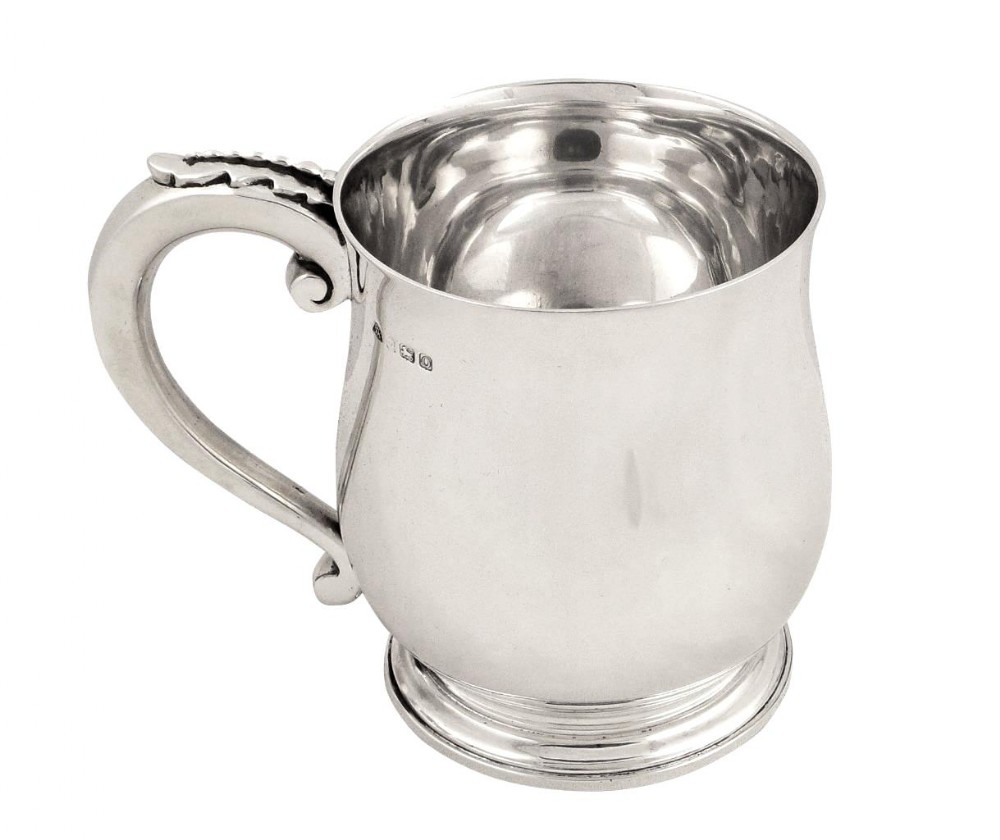 Antique Sterling Silver Pint Mug/Tankard - 1913 - 473g